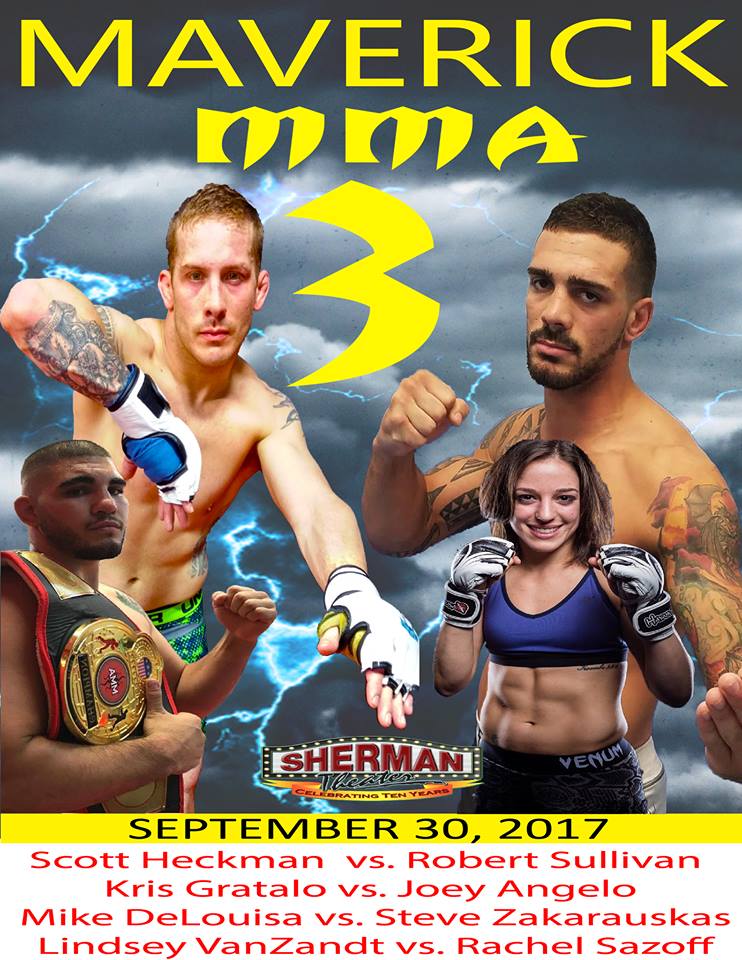 Van Zandt fight poster