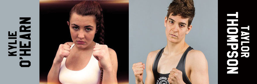 KYLIE O’HEARN  VS  TAYLOR THOMPSON: Cage Titans FC Amateur Bantamweight vacant title match&nbsp;up