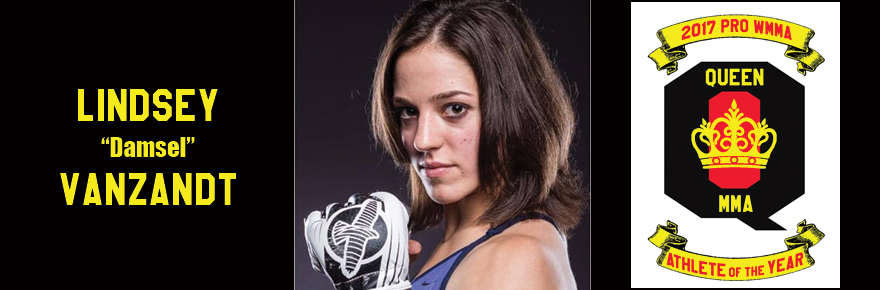 LINDSEY VANZANDT: Queen MMA Media 2017 Pro WMMA Athlete of the&nbsp;Year