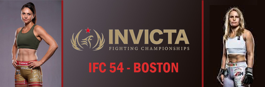 WILLIAMS vs BEGLEY SET FOR BOSTON – INVICTA FC&nbsp;54